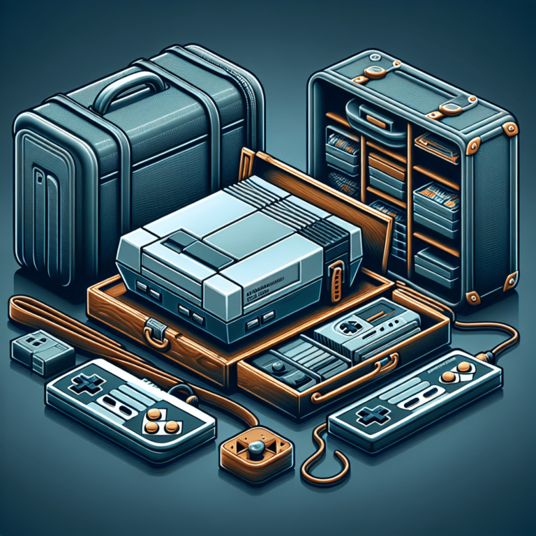 Retro Console Carrying Cases and Storage Options