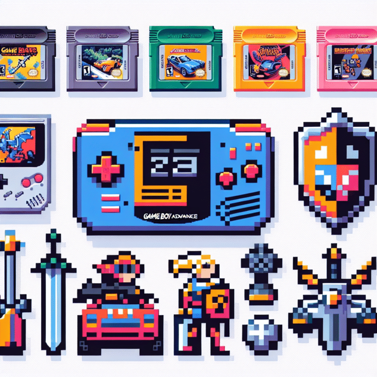 Handheld Legends: Iconic Games for Game Boy Advance