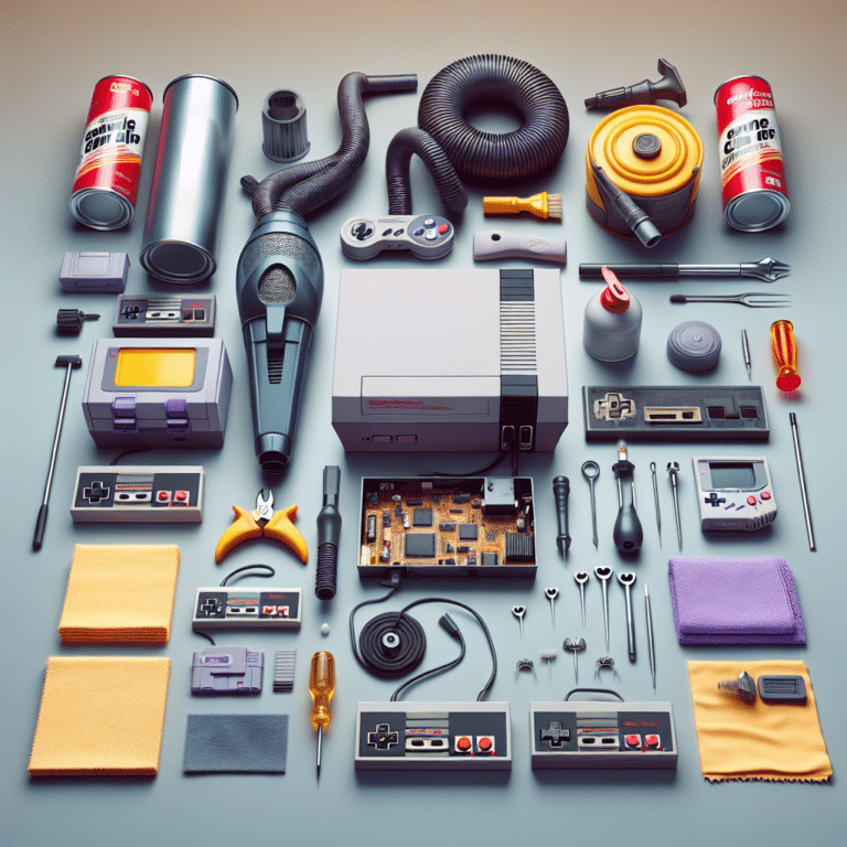 Cleaning Tips and Tools for Retro Consoles