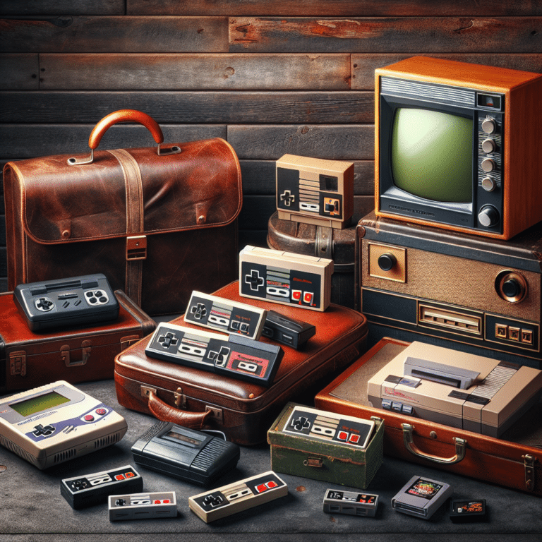 Retro Console Carrying Cases and Storage Options