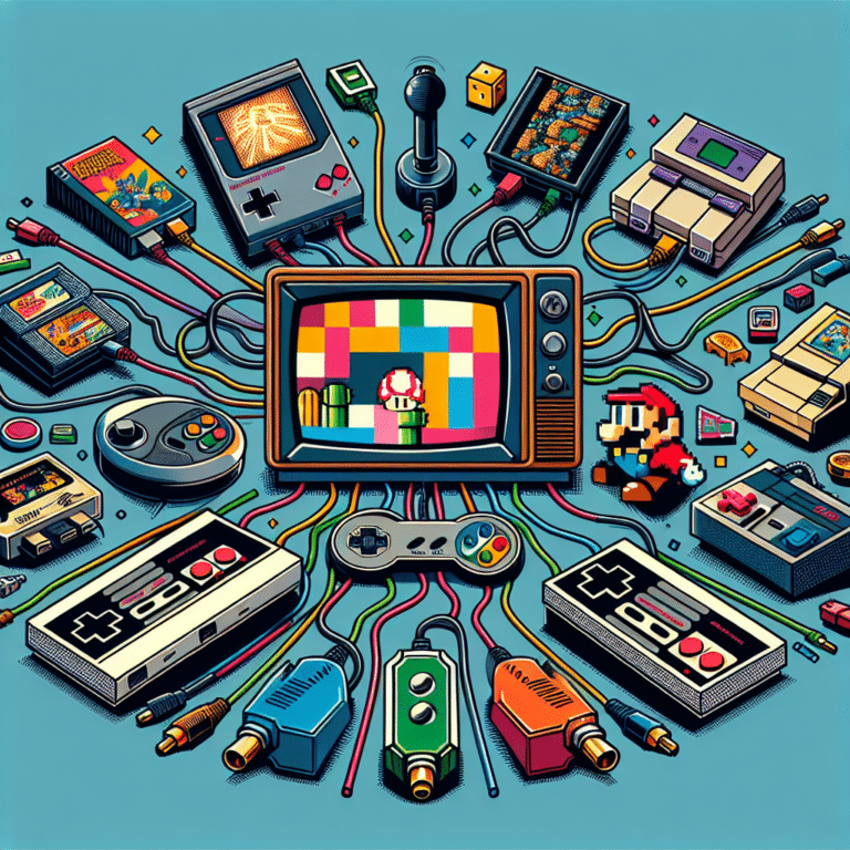 Connecting Retro Consoles to Modern TVs