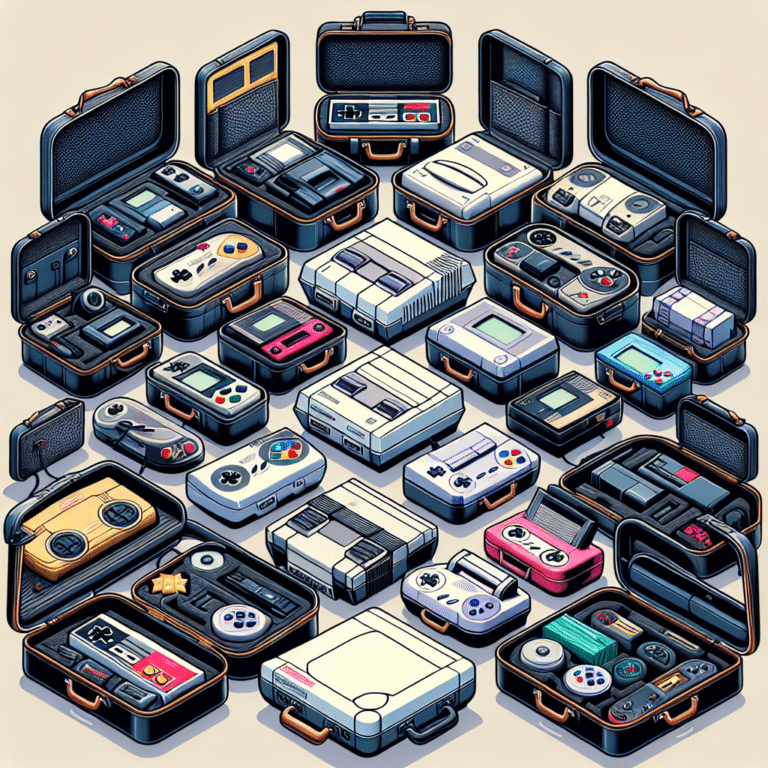 Carrying Cases and Storage Solutions for Retro Consoles