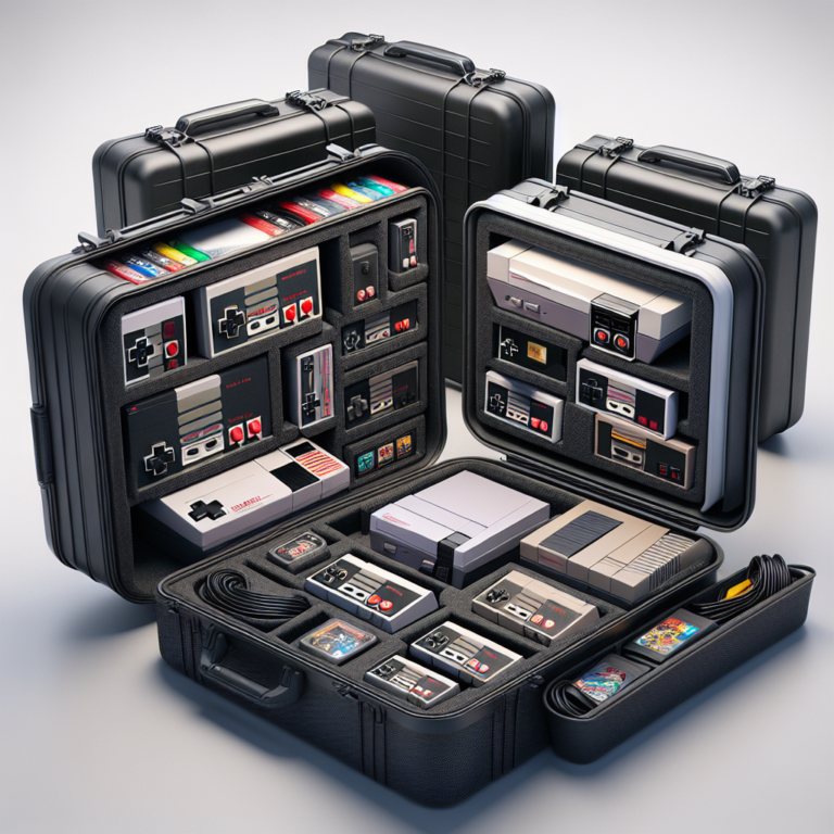 Carrying Cases and Storage Solutions for Retro Consoles