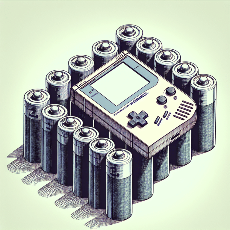 Replacement Batteries for Game Boy Advance