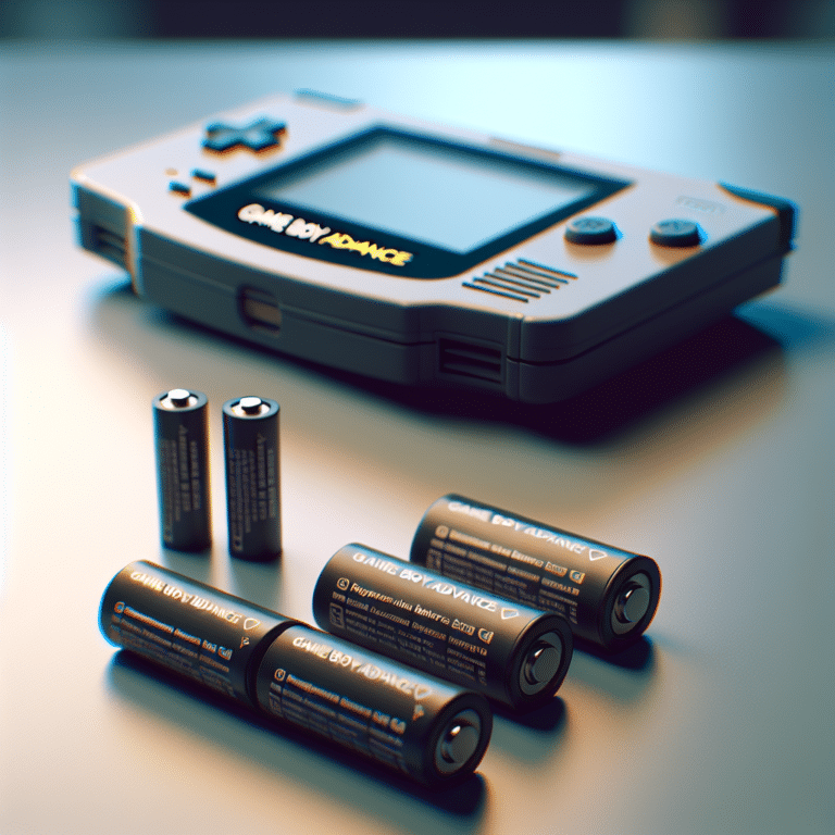 Replacement Batteries for Game Boy Advance