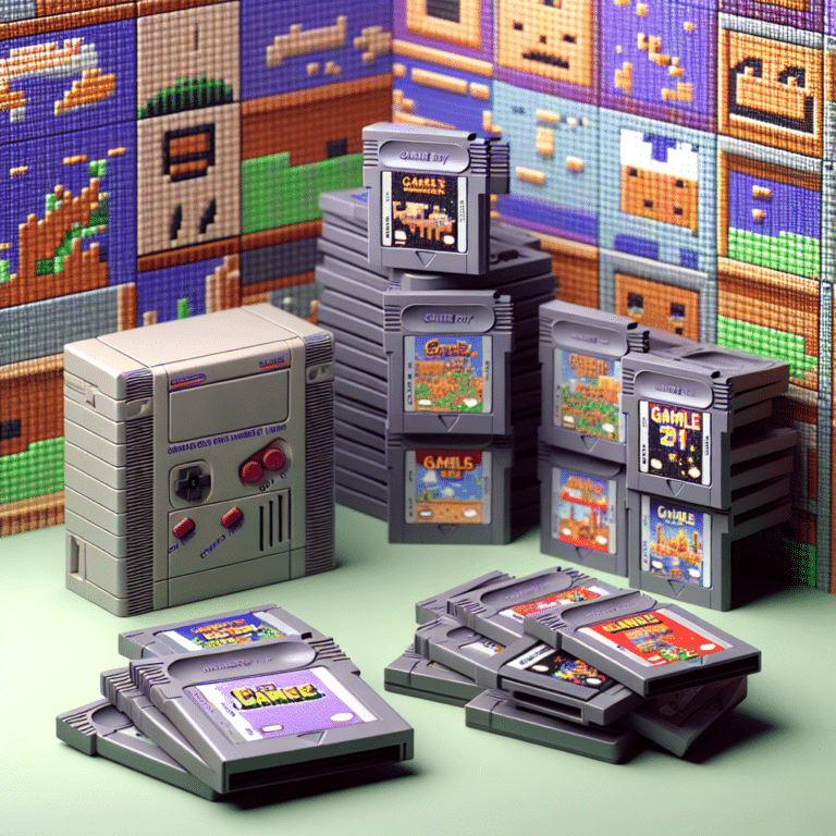 Retro Puzzle Games for Game Boy