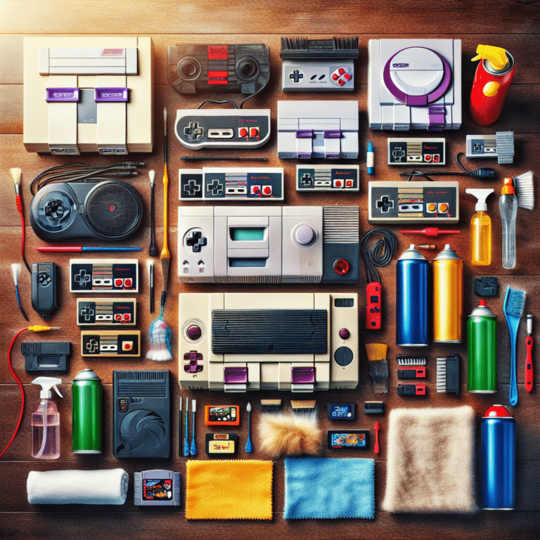 Cleaning Tips and Tools for Retro Consoles